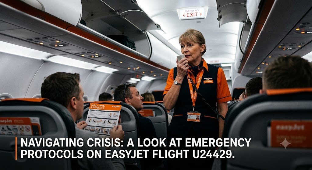 easyjet flight u24429 emergency